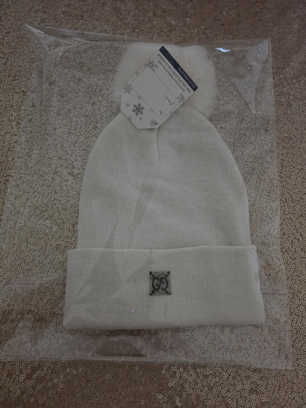 Fashionable Knit Pom Pom Beanie - WomenHat